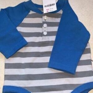 Gymboree 0-3m nwt Long sleeve bodysuit - yes
